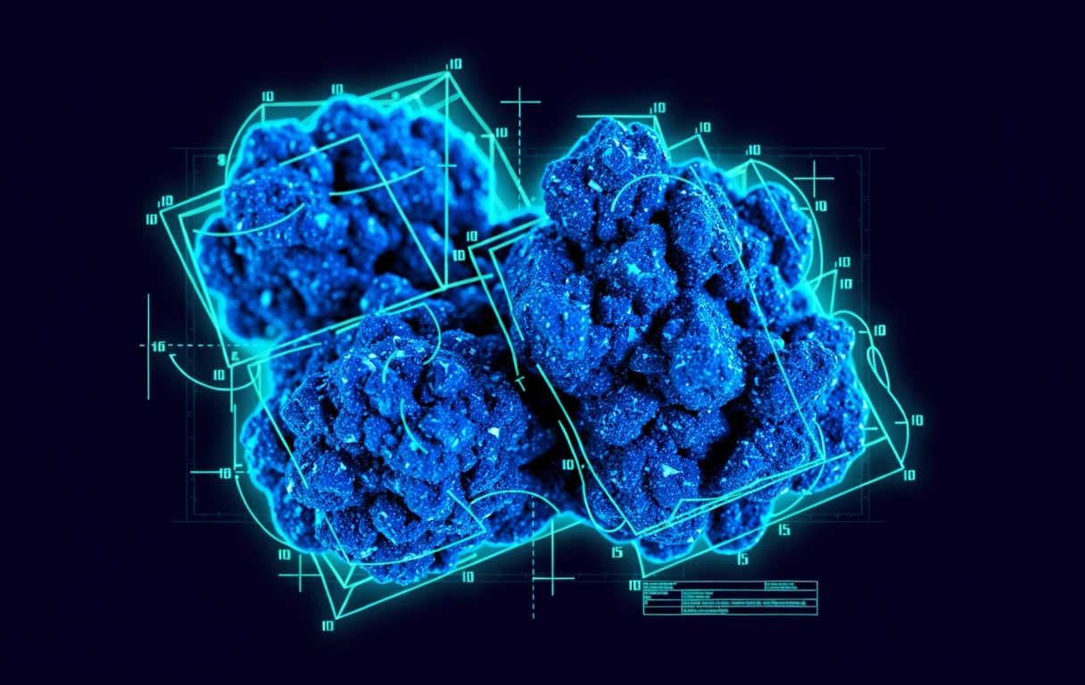 Microscopic structure analysis visualization